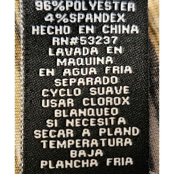 MLLE GABRIALLE Plus Size Multi- Color Stripped Wrap 1/2'Sleeve Midi Dress 3X - Picture 12 of 15